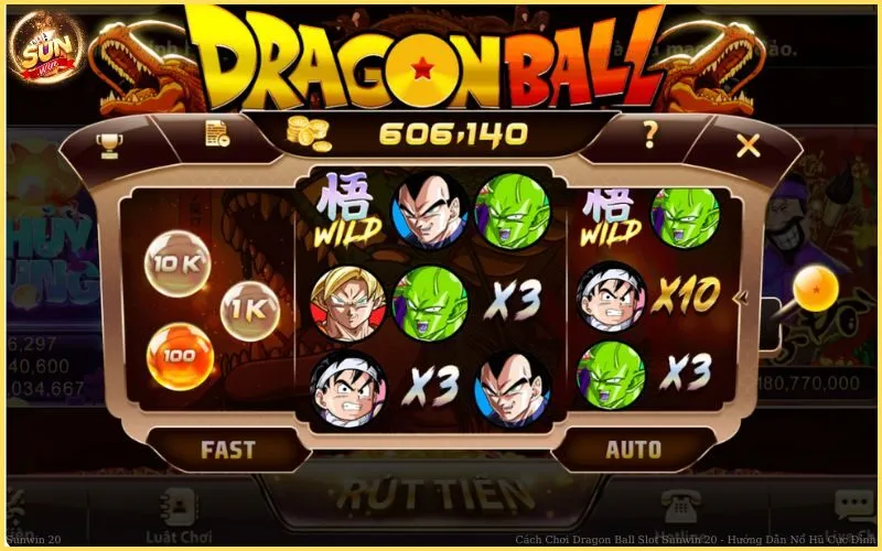 Sơ lược về Dragon Ball Slot tại Sunwin20 