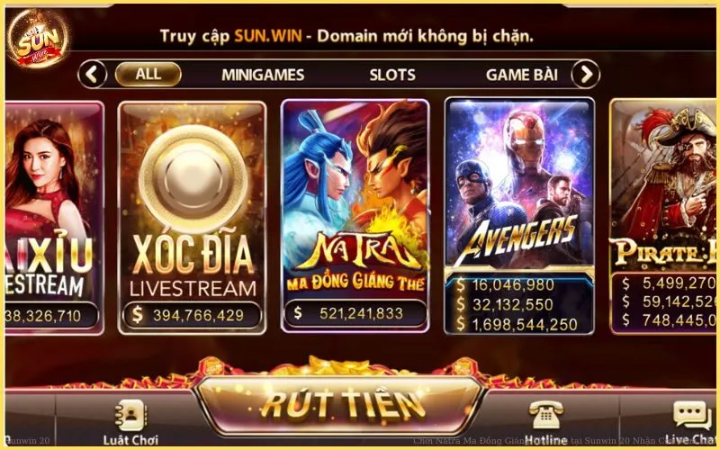 Chơi Natra Ma Đồng Giáng Thế Slot tại Sunwin20