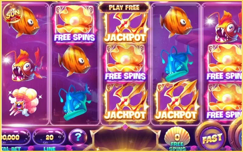 Các biểu tượng Thủy Cung Slot tại Sunwin